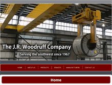 Tablet Screenshot of jrwoodruff.com